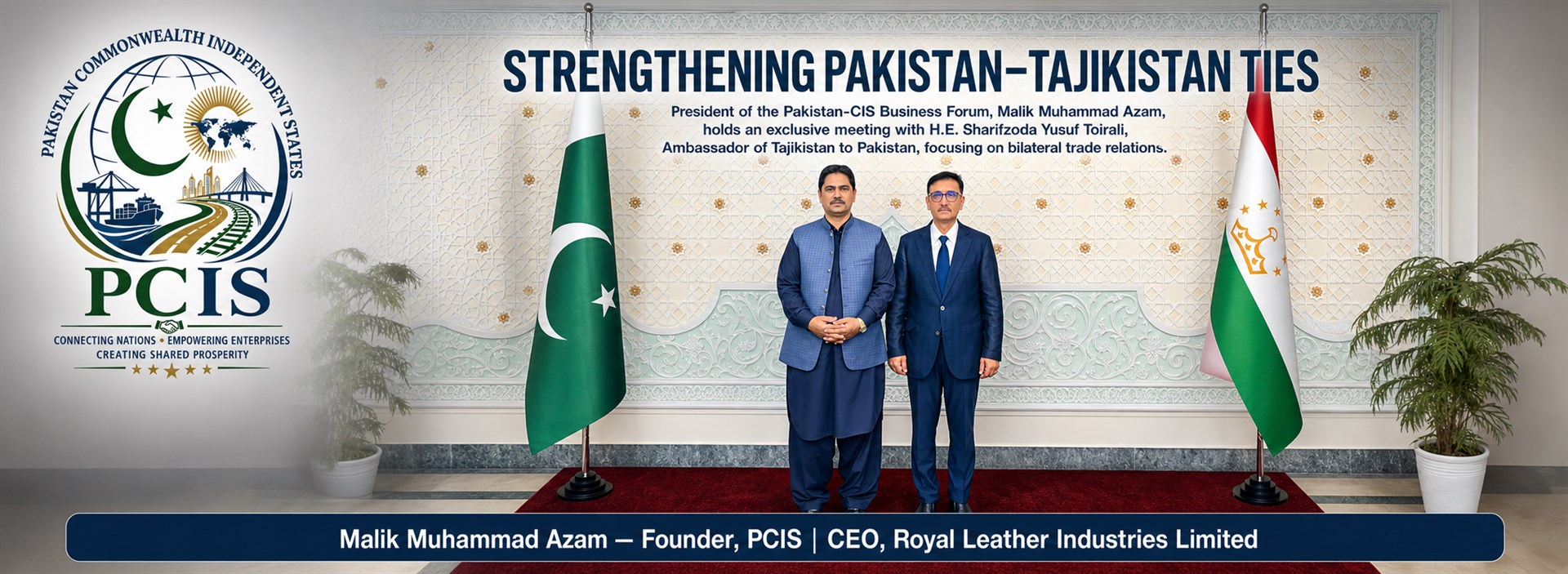 Strengthening Pakistan-Tajikistan Ties